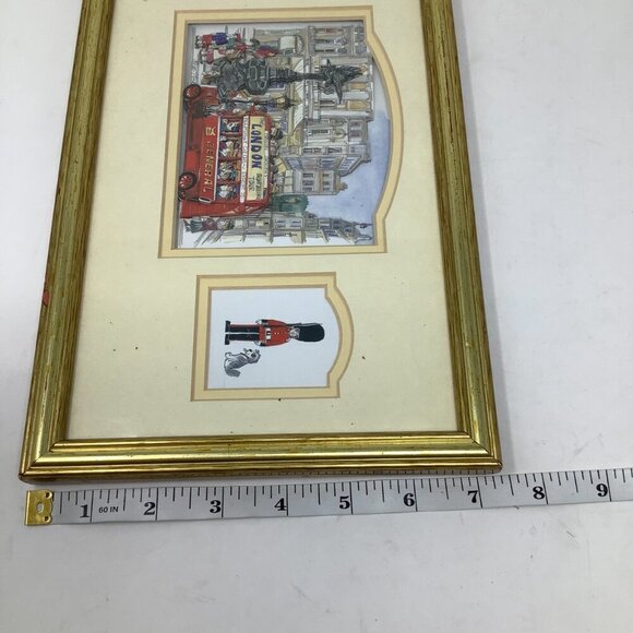 Diane Elson art London decoupage sketch pencil Piccadilly Circus John Ellam - Picture 10 of 10